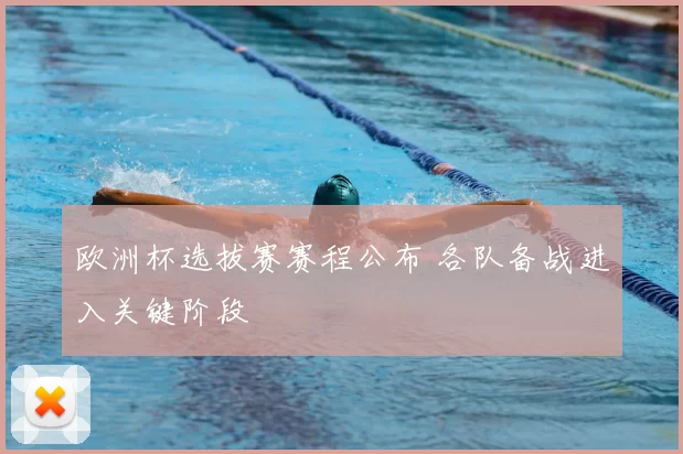 欧洲杯选拔赛赛程公布 各队备战进入关键阶段